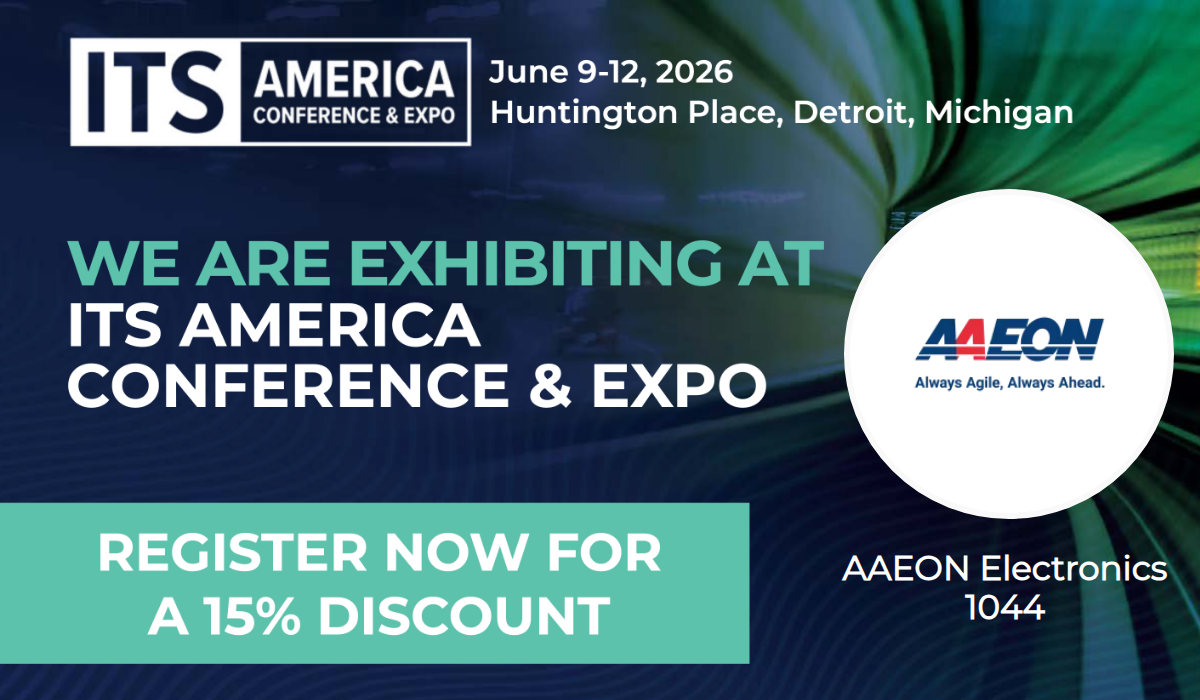 AAEON to Showcase In-Vehicle Excellence at ITS America Conference & Expo 2026